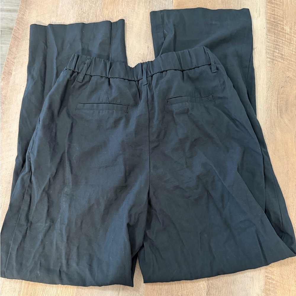 a new day high rise straight-Leg black trousers - Picture 6 of 7